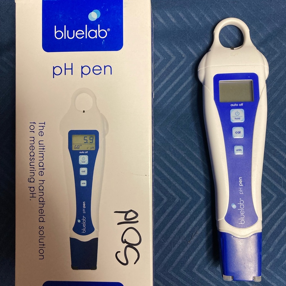 Blue lab digital pH pen 🖊